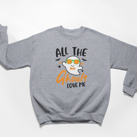 All The Ghouls Love Me Youth & Toddler Sweatshirt
