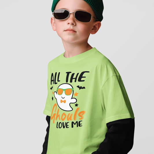 All The Ghouls Love Me Youth & Toddler Graphic Tee