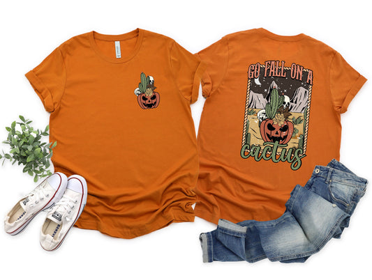Go Fall on a Cactus Graphic Tee