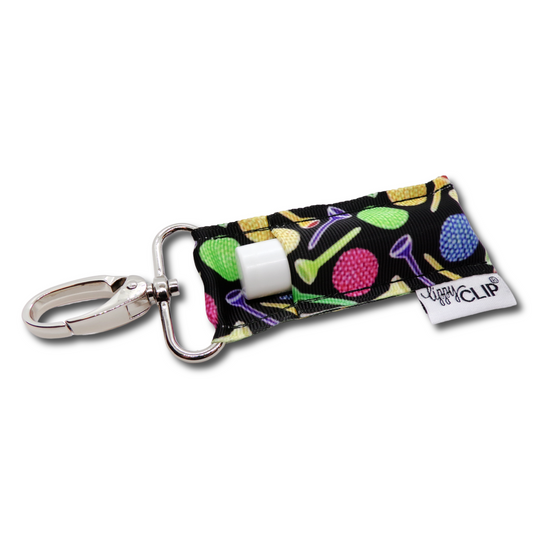 Colorful Golf LippyClip® Lip Balm Holder