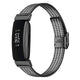 black w/ silver stripes