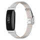 silver w/ rose gold stripes