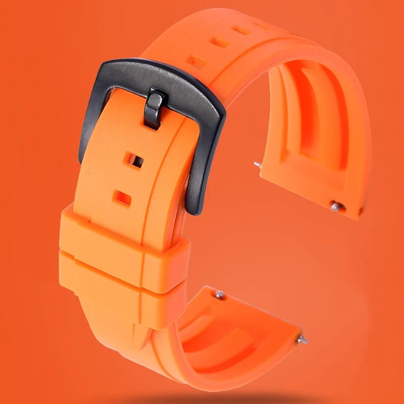 Huawei Watch & Watch GT Grooved FKM Rubber Band