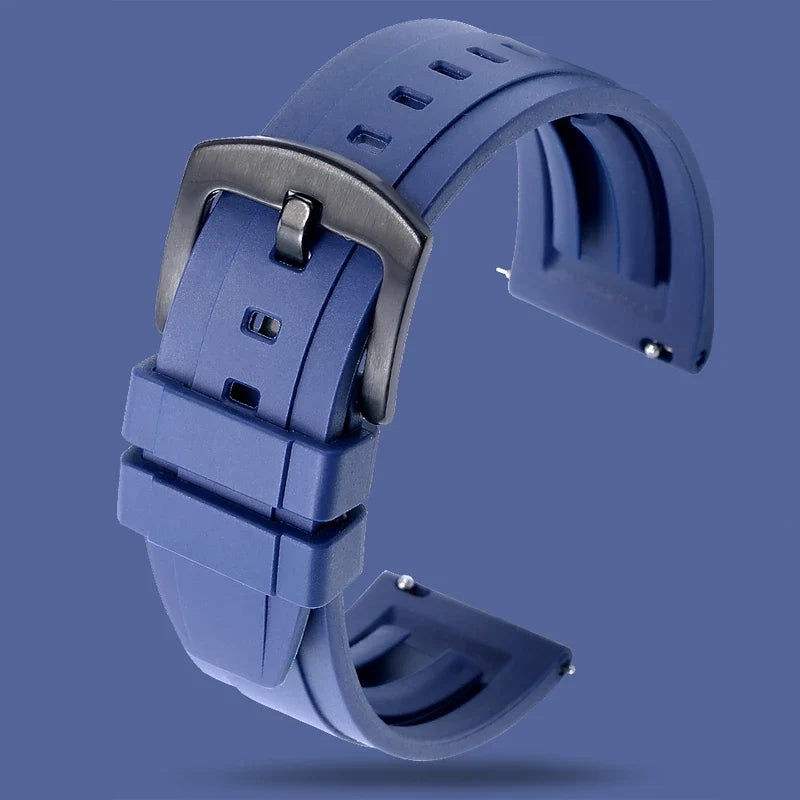Huawei Watch & Watch GT Grooved FKM Rubber Band