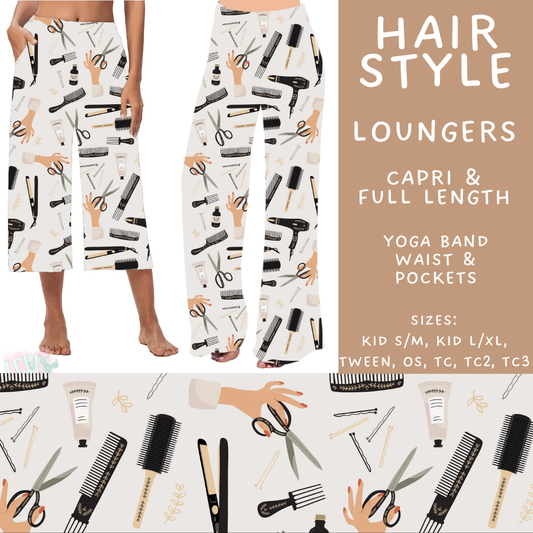 Batch #496 - Careers Collection 2 - Closes 2/25 - ETA late April - Hair Style Capri and Full Length Loungers