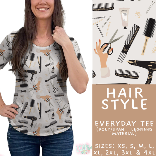 Batch #496 - Careers Collection 2 - Closes 2/25 - ETA late April - Hair Style Everyday Tee