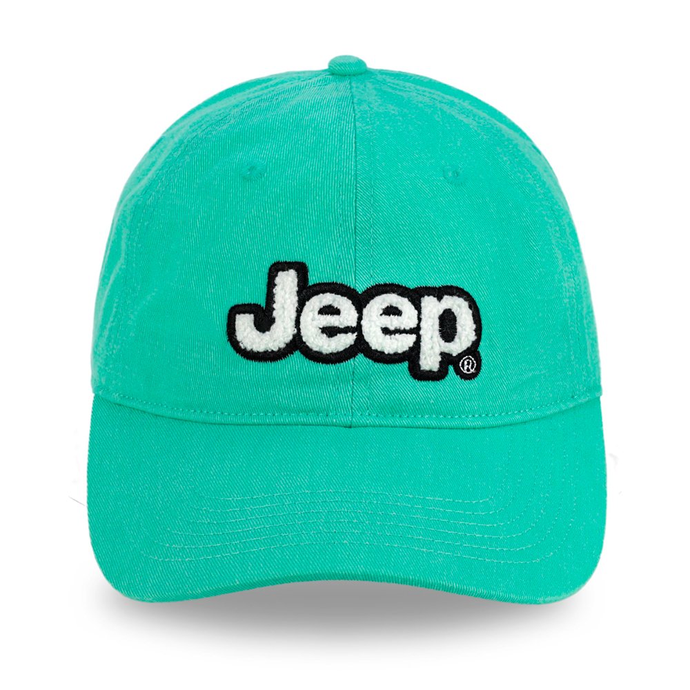 Hat - Jeep Chino Twill Ponytail with Chenille Text Patch