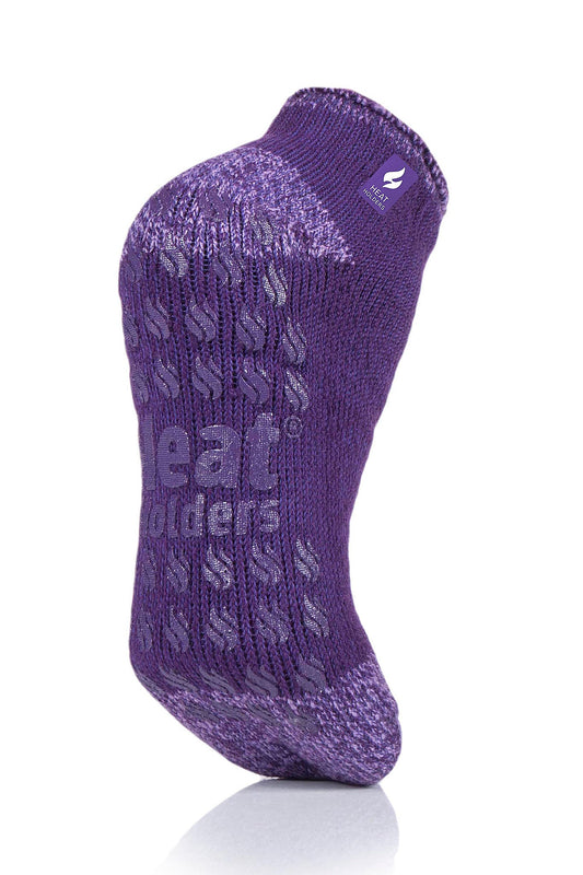 Women's Iris Twist Ankle Slipper Socks