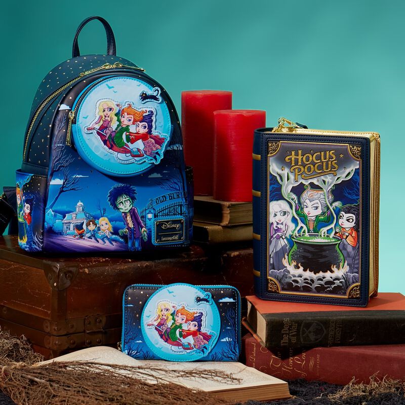 LOUNGEFLY
 DISNEY HOCUS POCUS POSTER MINI BACKPACK