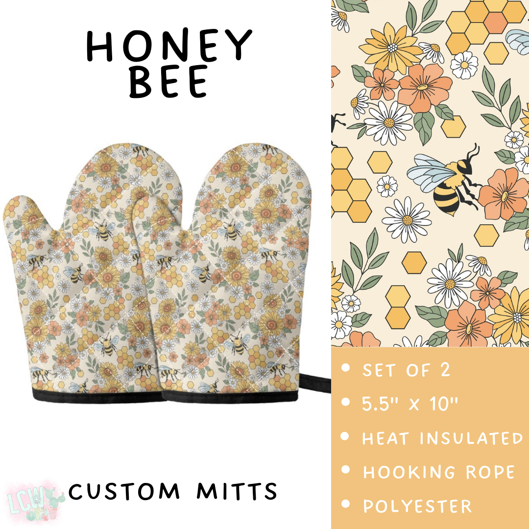 Batch #494 - Mama's Batch 2 - Closes 2/20 - ETA mid/late April - Honey Bee Oven Mitts