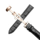 black - rose gold