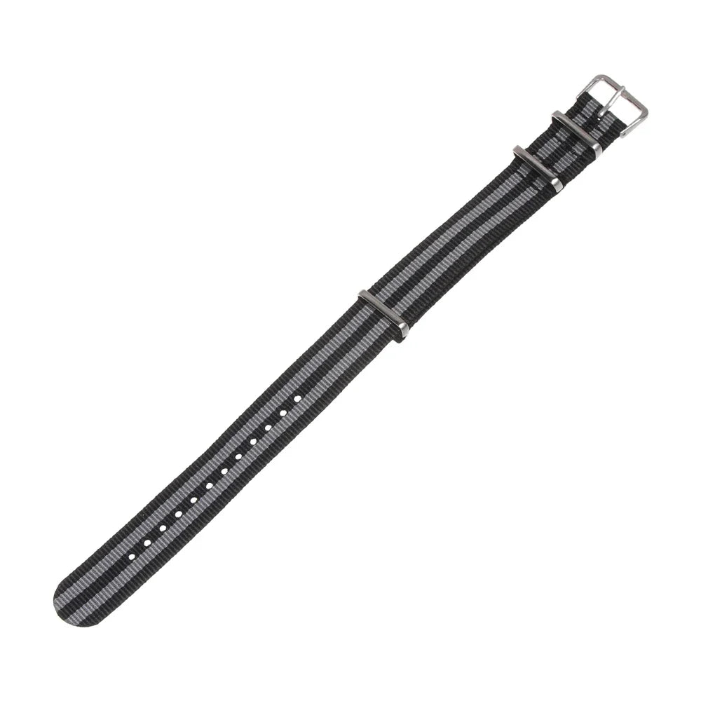 Polar Nylon Watch Band - Weaving Sport Loop, Adjustable, Heavy Duty Strap