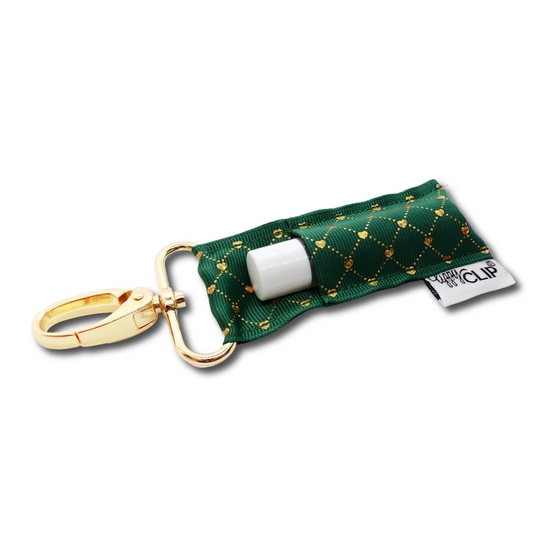 Gold Lattice on Emerald LippyClip®