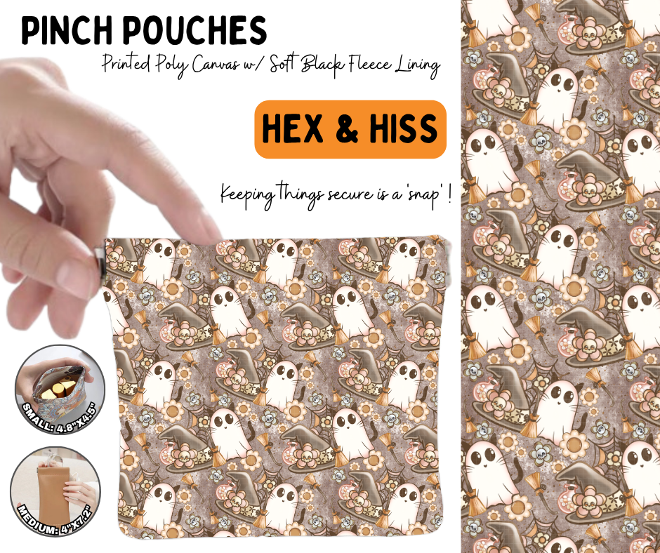 Hex & Hiss Pinch Pouches