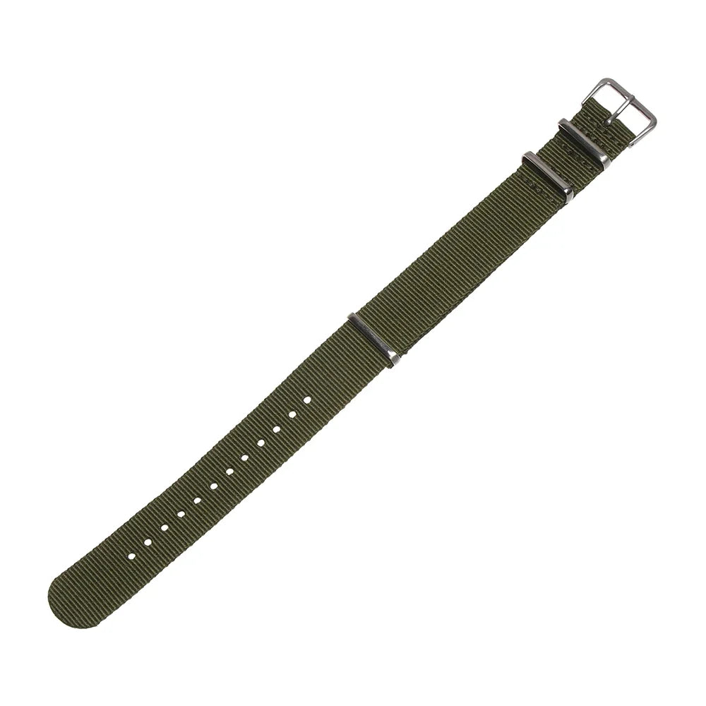 Polar Nylon Watch Band - Weaving Sport Loop, Adjustable, Heavy Duty Strap