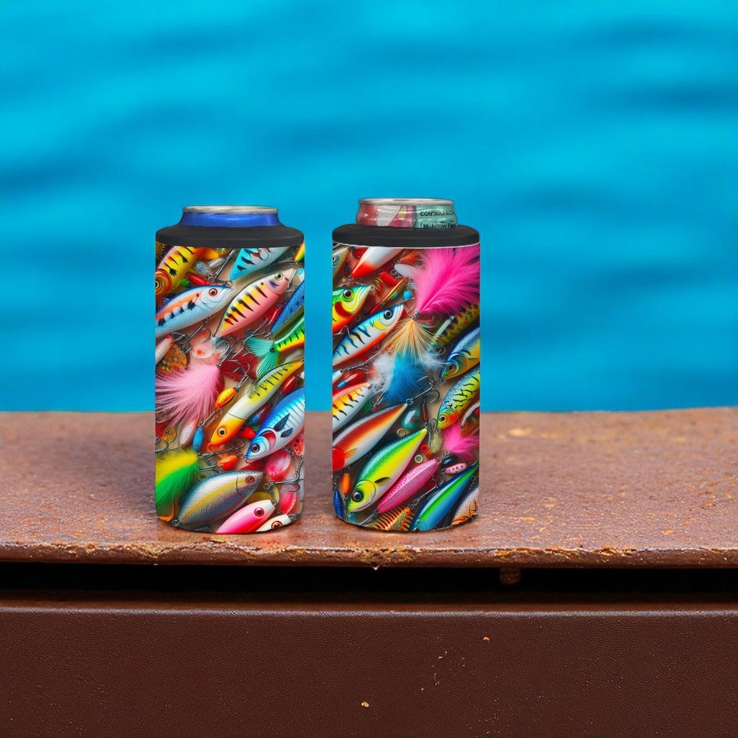 Hooked on Color 4-in-1 Can Cooler Cup