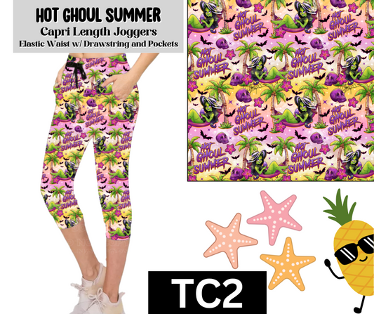 Hot Ghoul Summer Jogger Capri