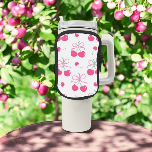 Cherry Baby Zippered Pouch/Bag For 40oz Tumbler