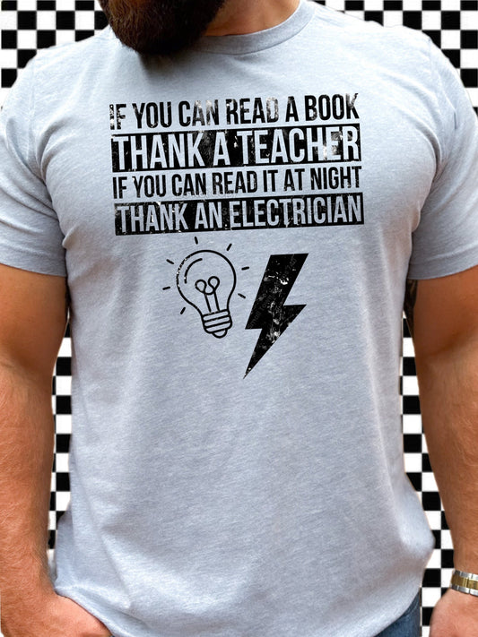 IF YOU CAN READ A BOOK TEE