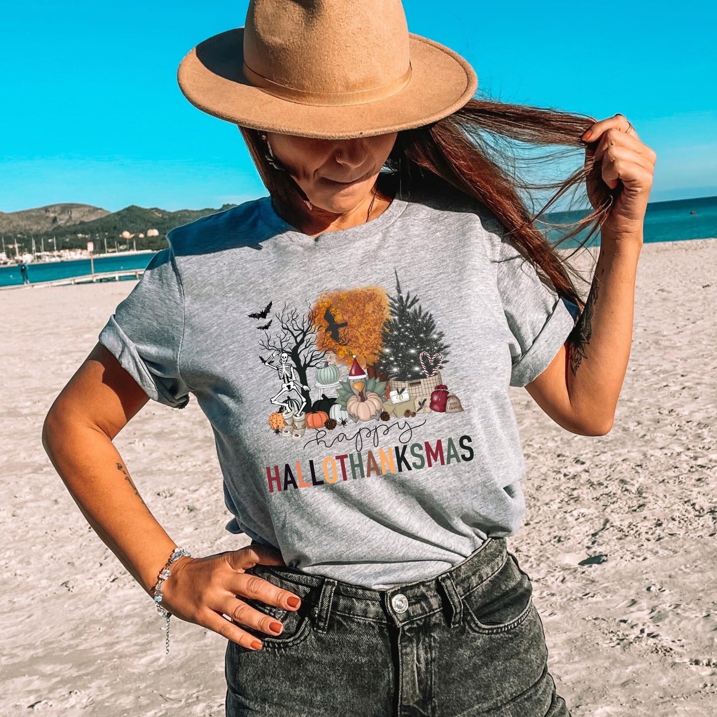 Hallothanksmas Graphic Tee