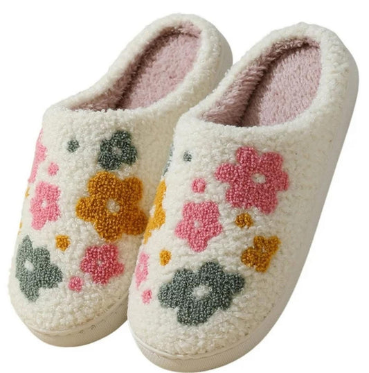 Floral Slippers