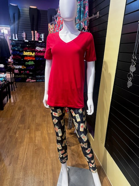 Mah Jongg Tiles leggings and skorts with pockets *NEW*