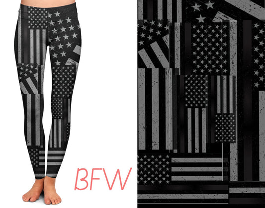 America the great leggings with pockets