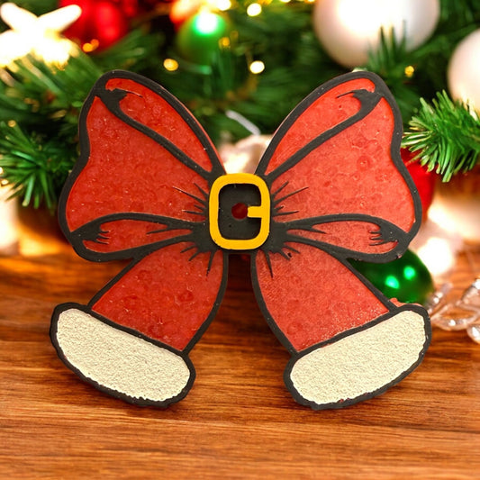 Santa Bow Freshie