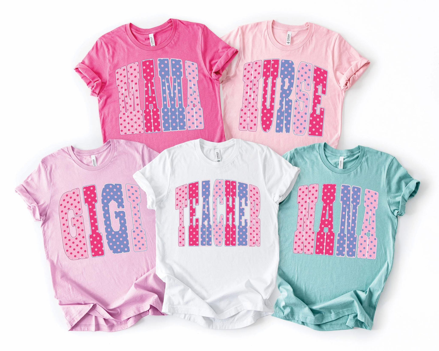 Polka Dot Graphic Tees (PREORDER CLOSES 3/23, ETA 10 DAYS)