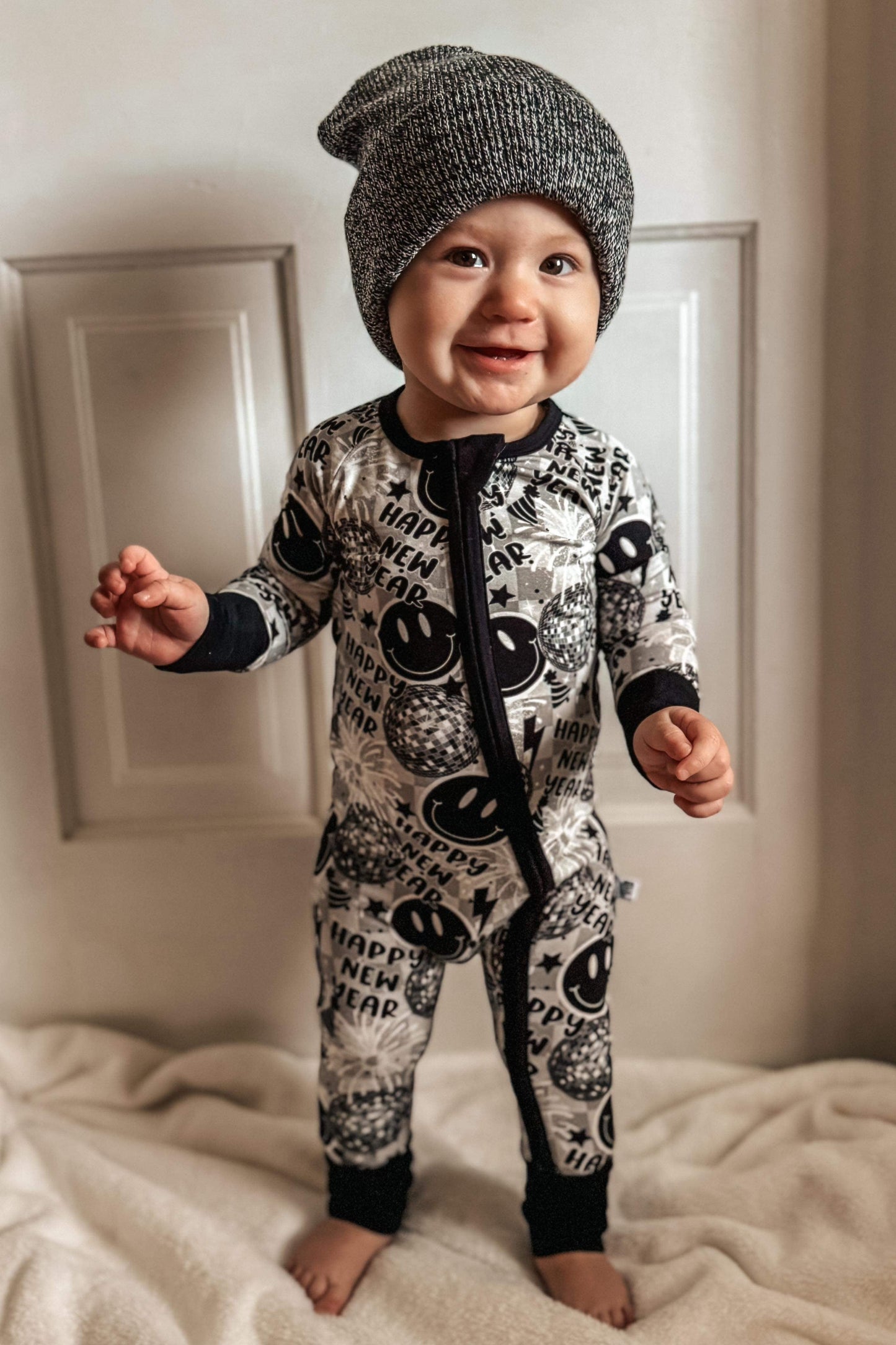 Happy New Year Bamboo Sleeper