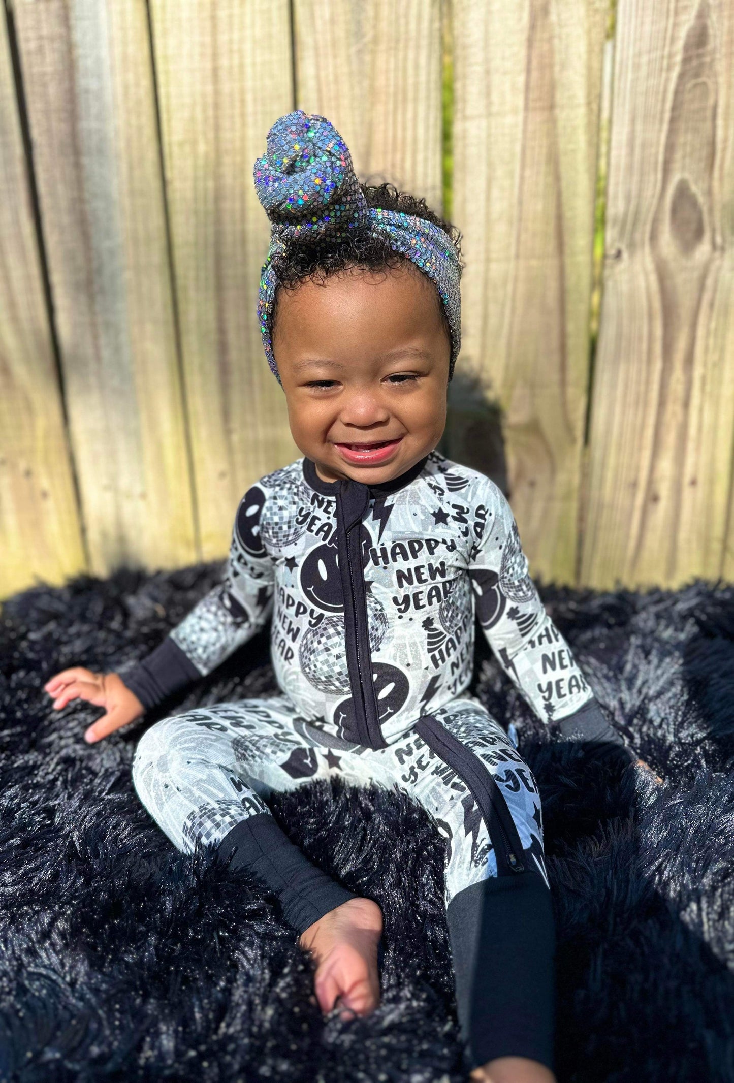 Happy New Year Bamboo Sleeper