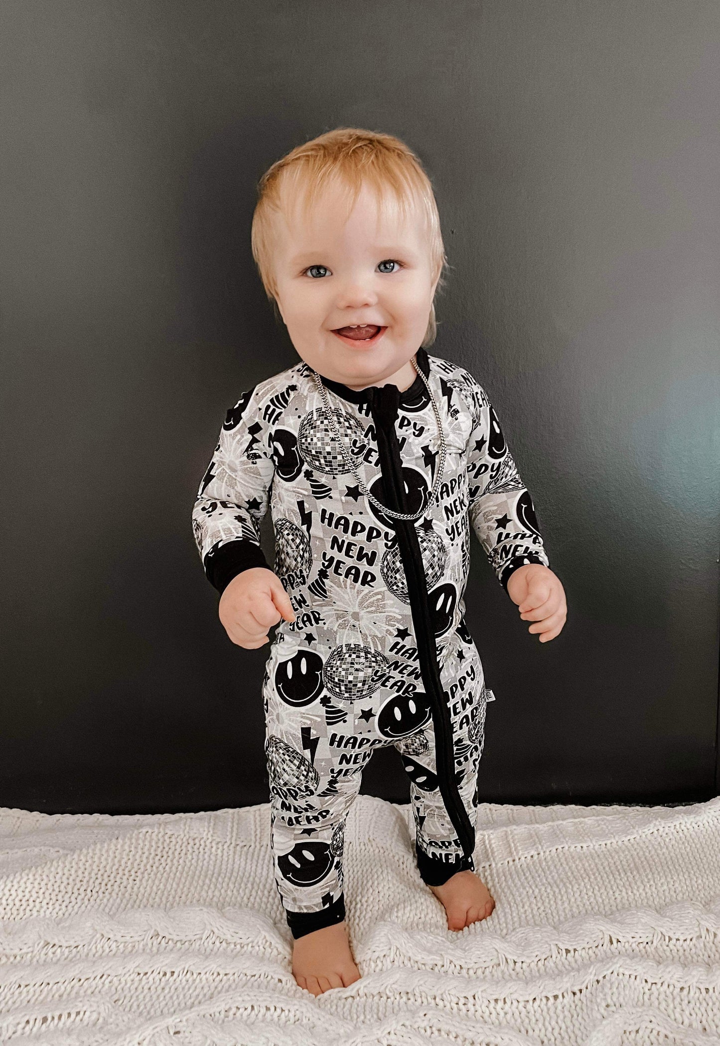 Happy New Year Bamboo Sleeper