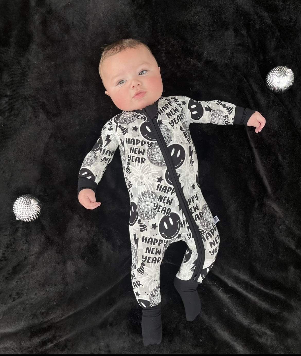 Happy New Year Bamboo Sleeper