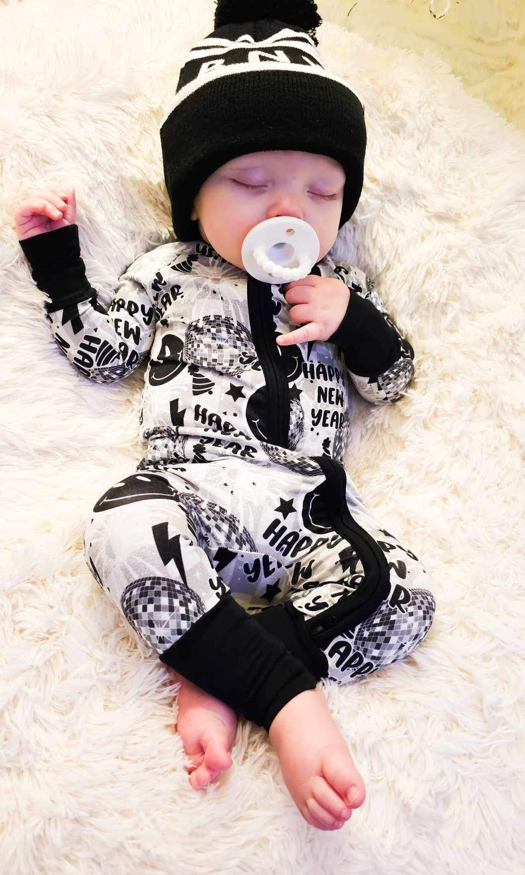 Happy New Year Bamboo Sleeper