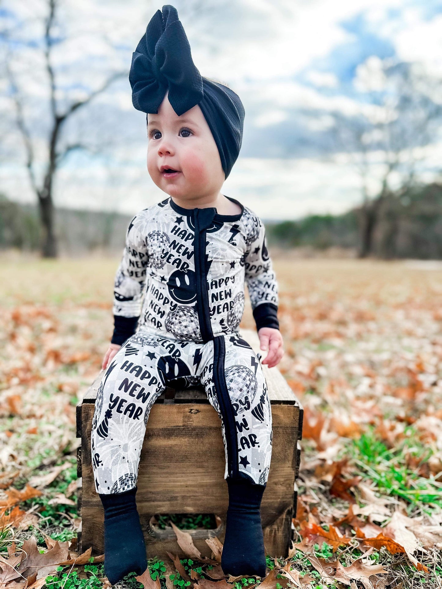 Happy New Year Bamboo Sleeper