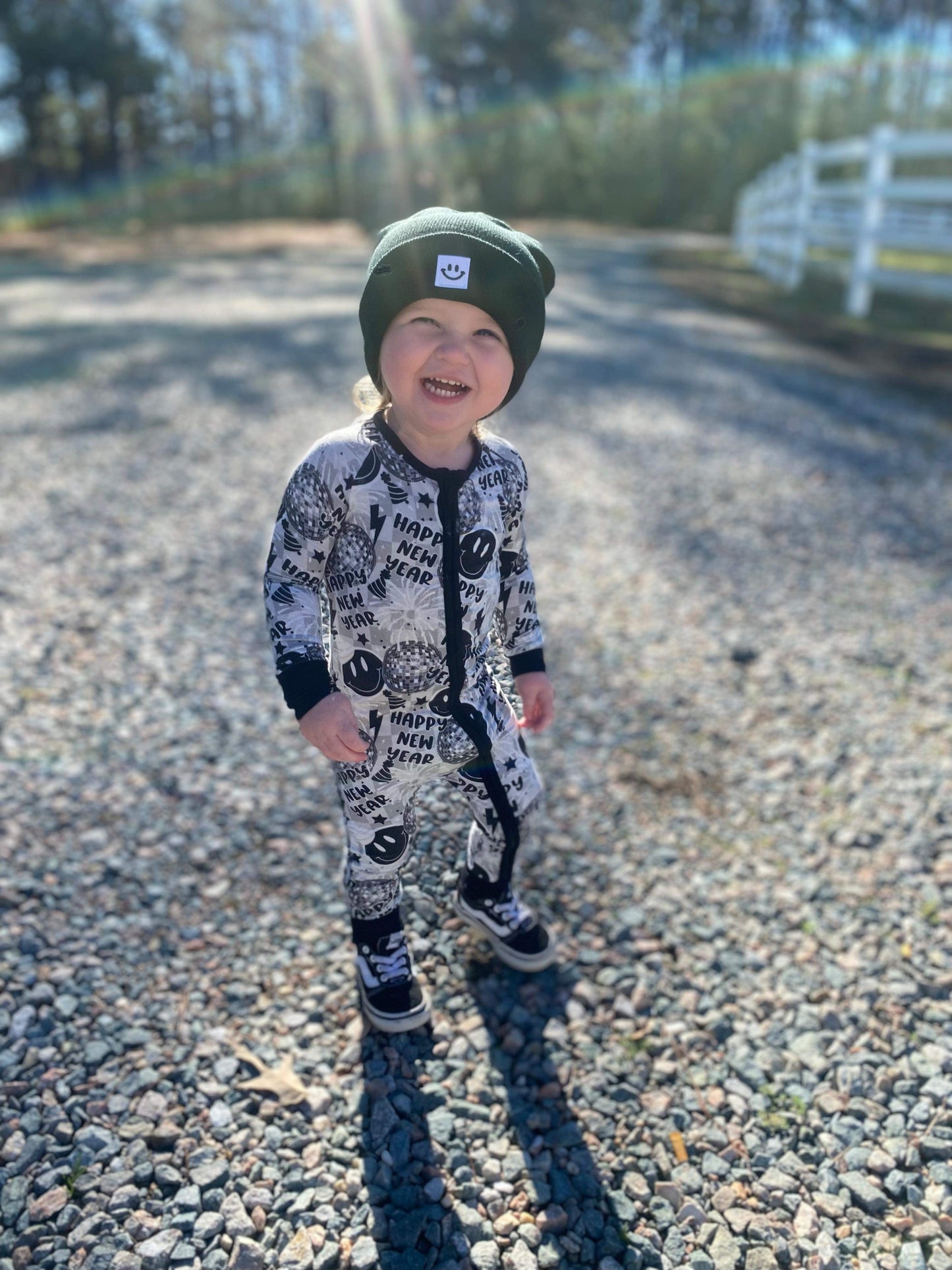 Happy New Year Bamboo Sleeper