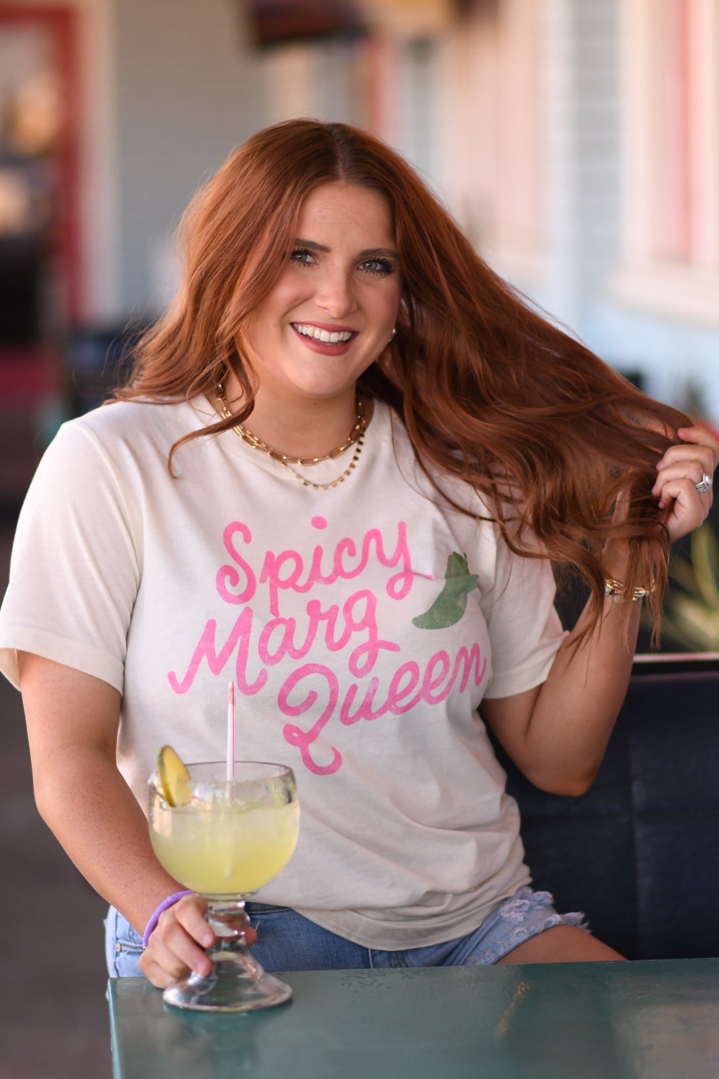 Spicy Margs Queen graphic tee