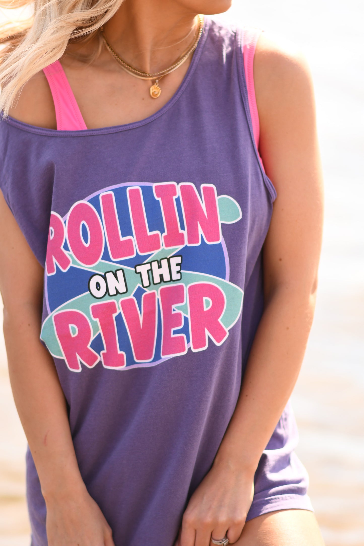 Rolling On The River Graphic TANK/TEE
