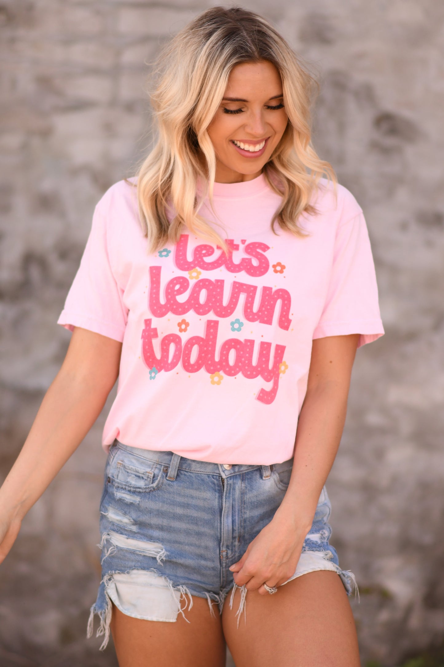Let’s Learn Today Graphic Tee