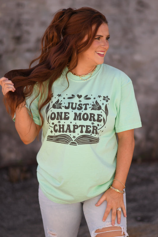 Just One More Chapter Book Graphic Tee
