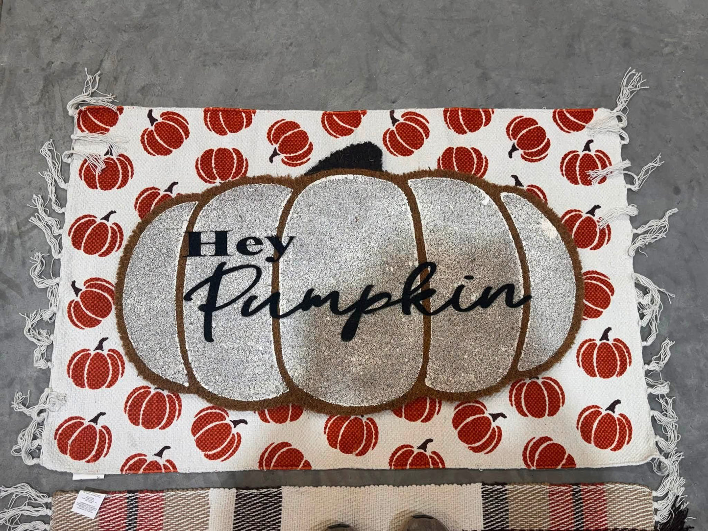 Custom Personalized Pumpkin Mats (Preorder Closes 8/13, ETA early Sept.)