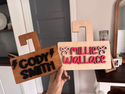 Custom Personalized Car Tags (Preorder - Ships in 4-5 Weeks)