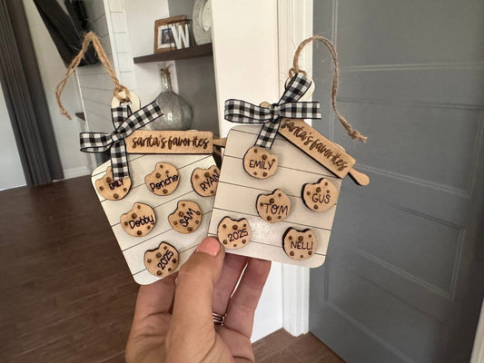 Custom PERSONALIZED HOLIDAY BAKER Ornament PREORDER- Arrives in 4-5 wks)