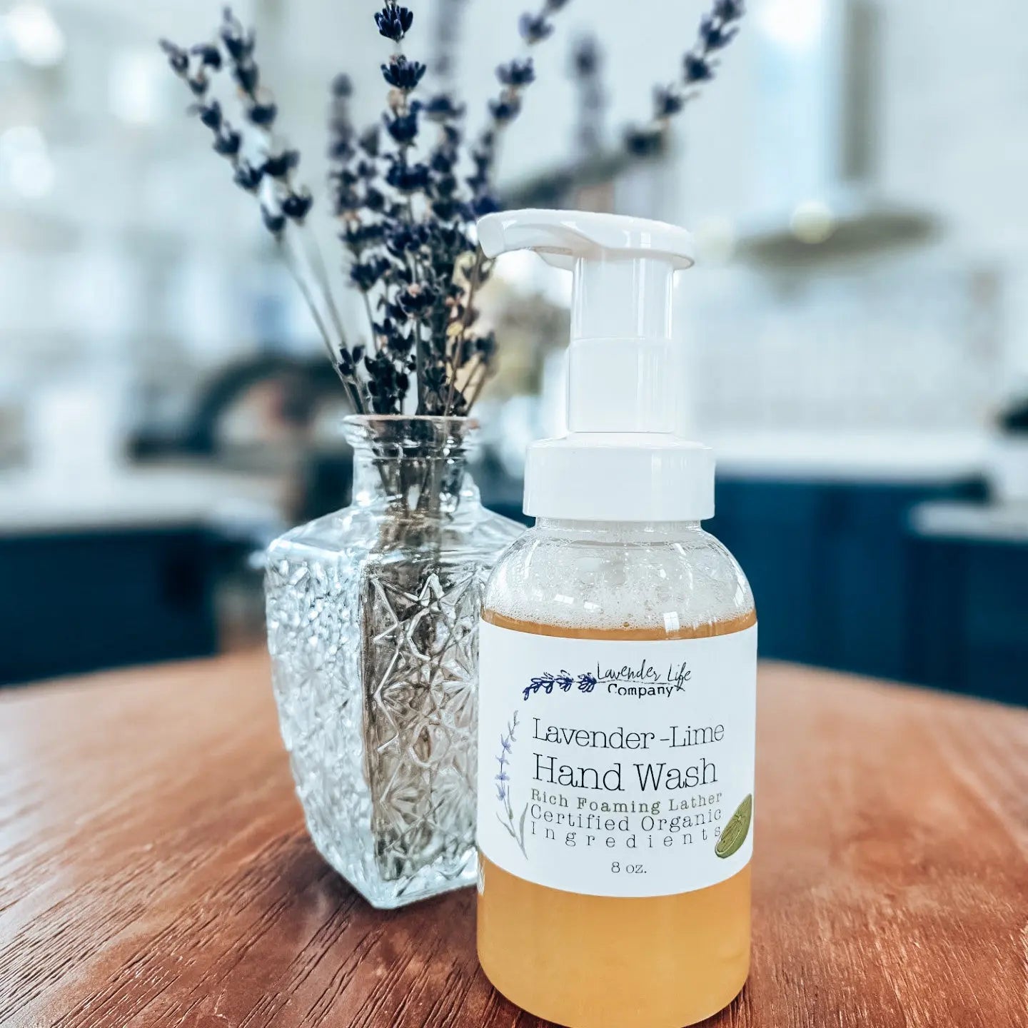 Lavender Lime Rich Foaming Hand Wash