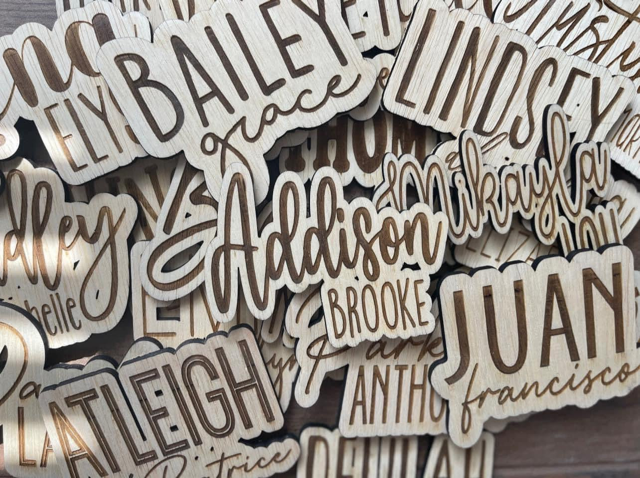 Personalized Custom Name Magnet (PREORDER - SHIPS IN 3-4 WEEKS)