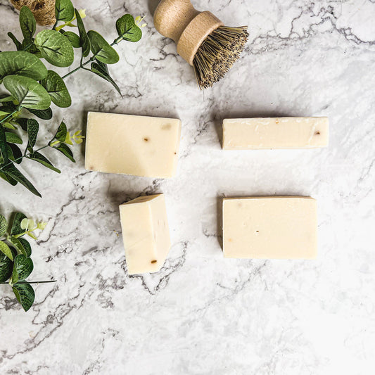 Lavender Ylang Ylang Exfoliating Soap Bar With Lavender Buds, Ylang Ylang and Natural Oils 6oz