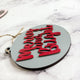 Silver with Red
