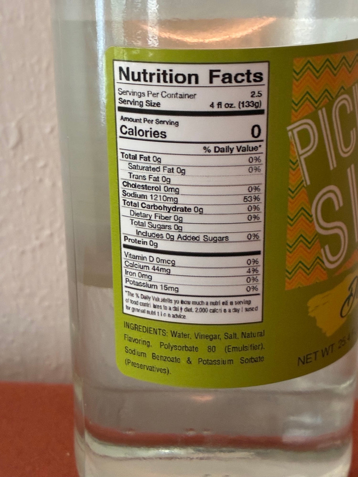Pickle Sips® – Dill 25.4 fl oz (750 ml)