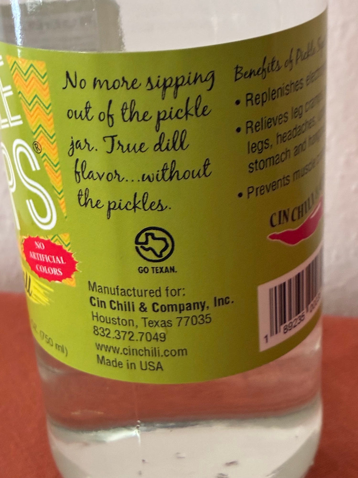 Pickle Sips® – Dill 25.4 fl oz (750 ml)