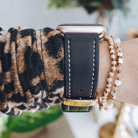Costa Scott Leather Band